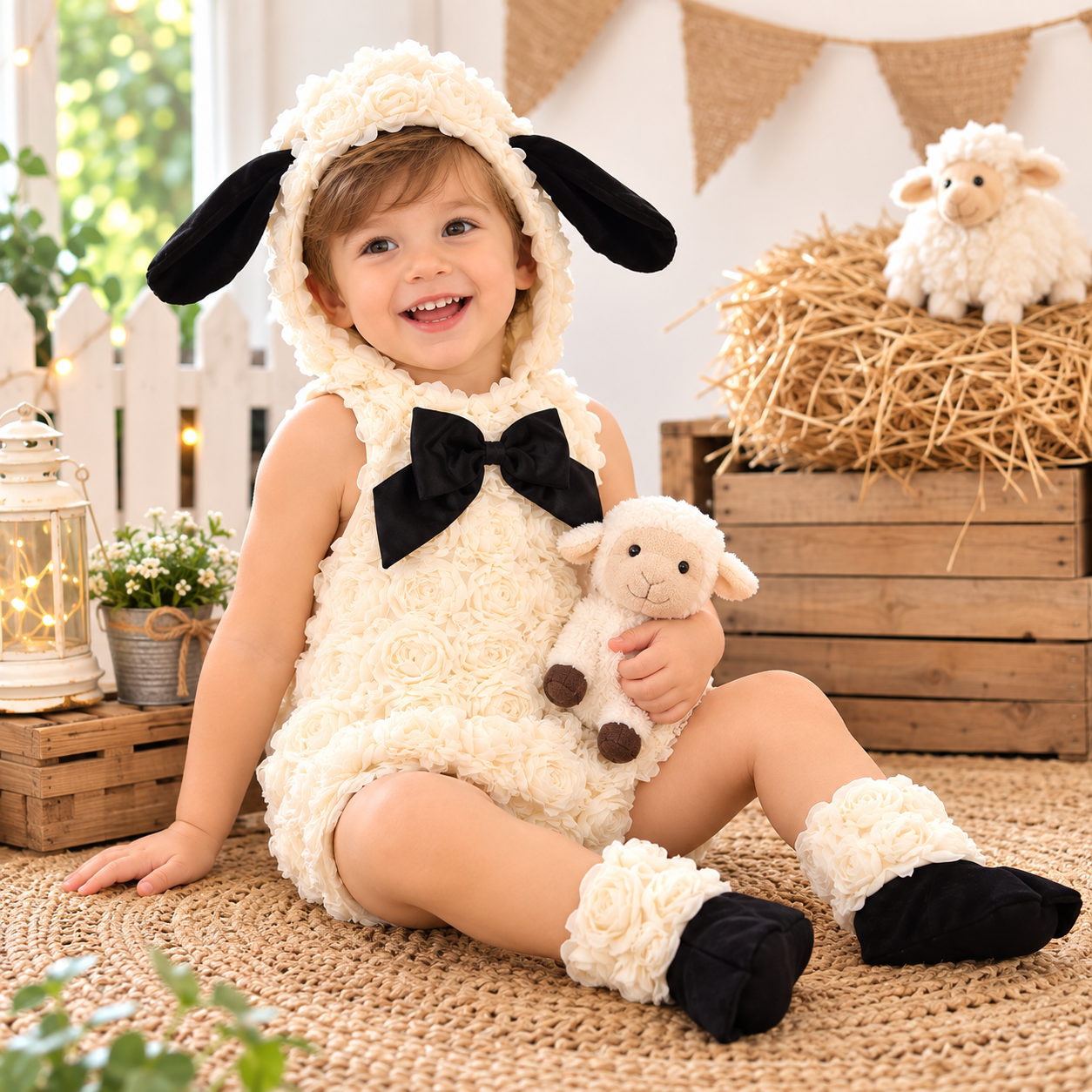 Baby Lamb Halloween Costume for Toddlers & Kids
