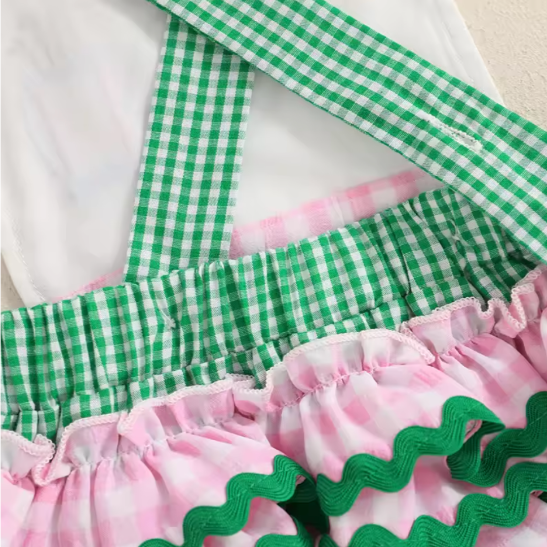 Baby Girl Summer Golf Romper