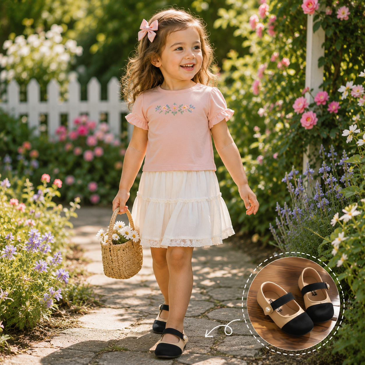 Children Moccasin Soft Shoes Girls Flats