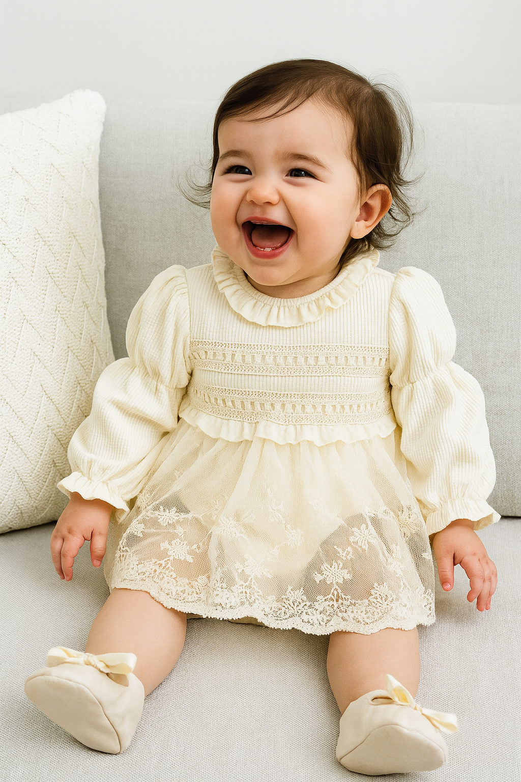 Princess Baby Girl Tutu Lace Bodysuit