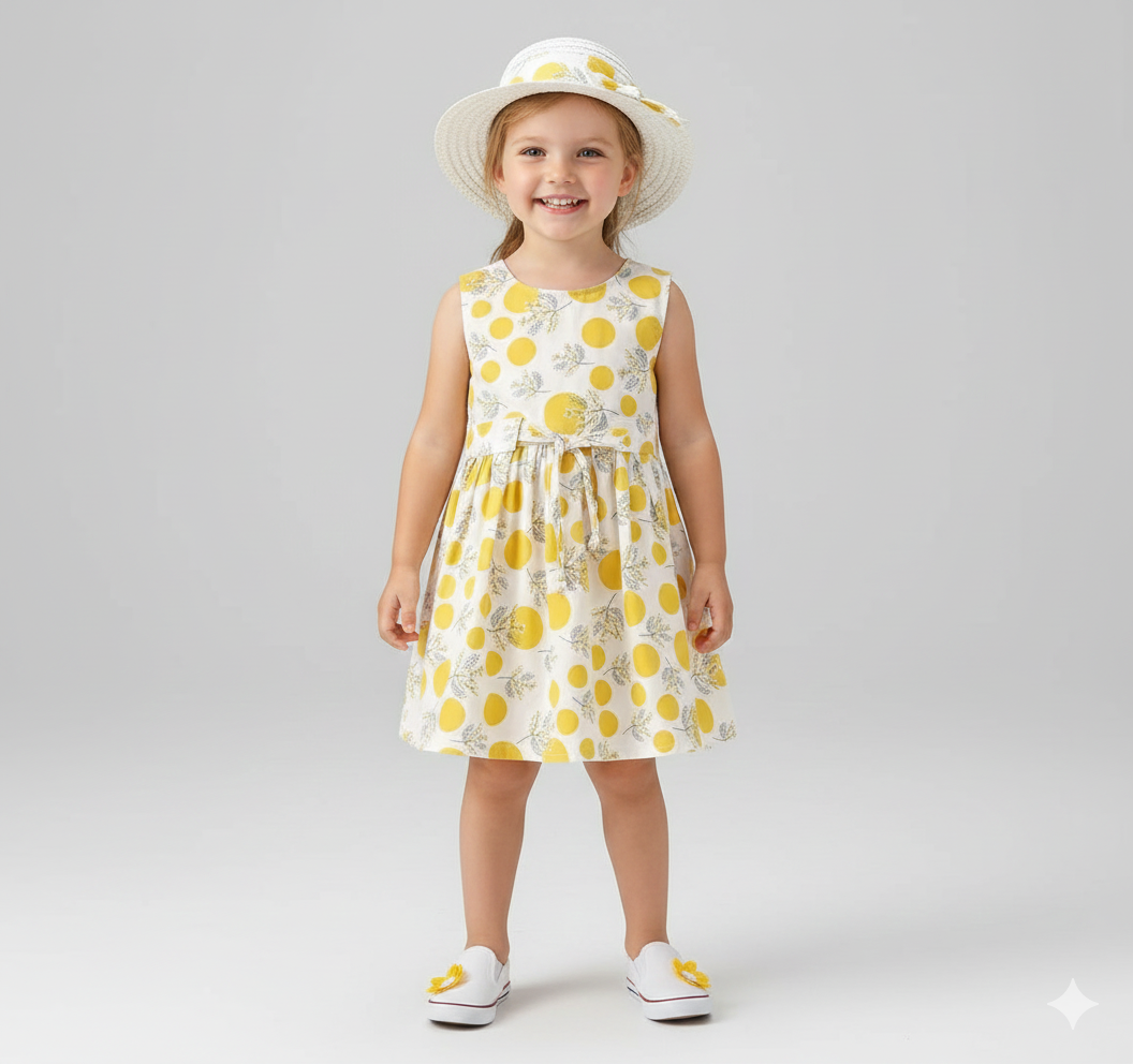 Floral Girl Sleeveless Dress