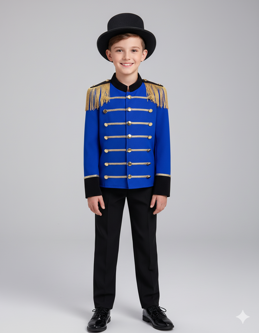 Kid's Deluxe Ringmaster and Marching Band Jacket
