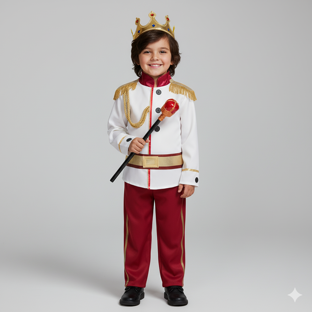 Boys Royal Prince Costume Set