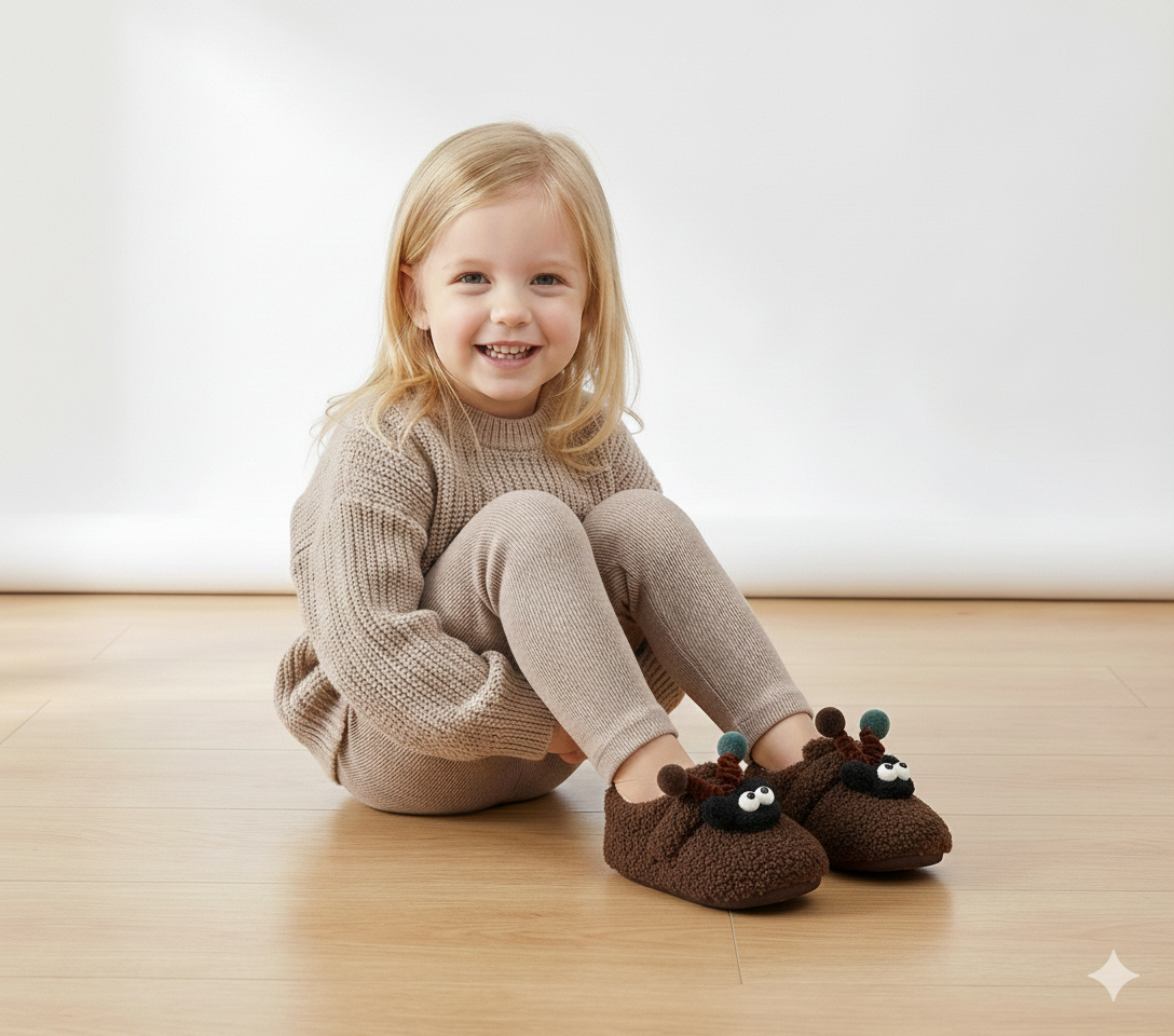 The Little Monster Fleece Shoes