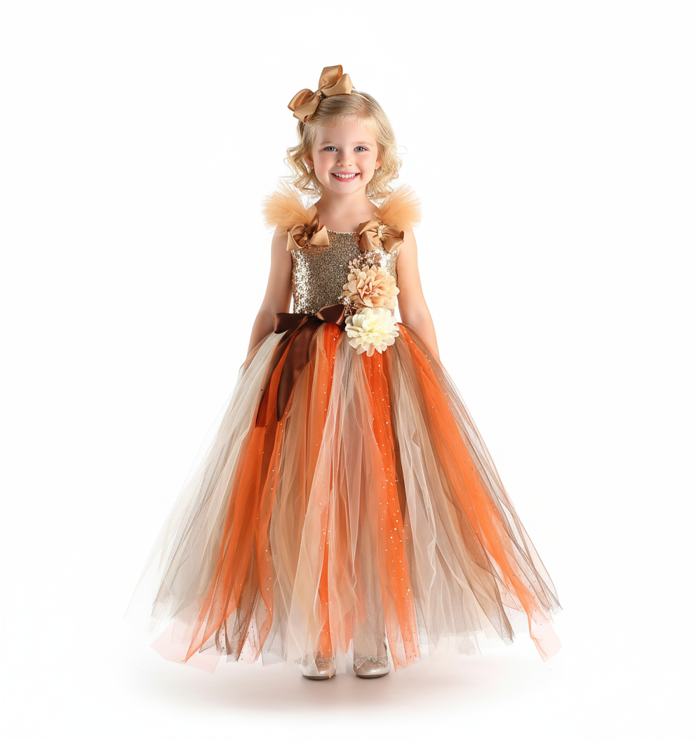 Fairy Gown with Sequin Bodice and Tulle Skirt