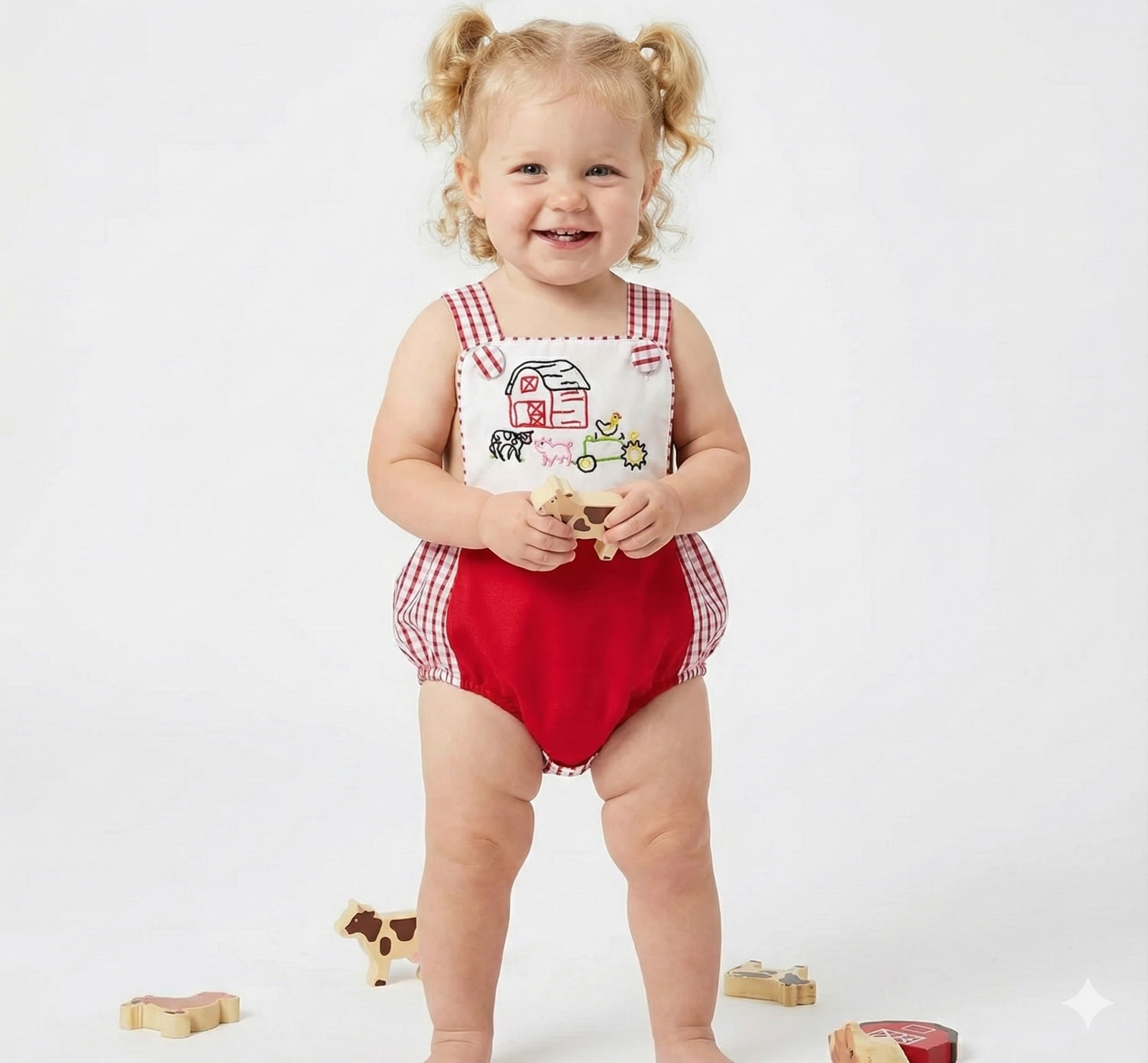 The Little Farmer's Playsuit