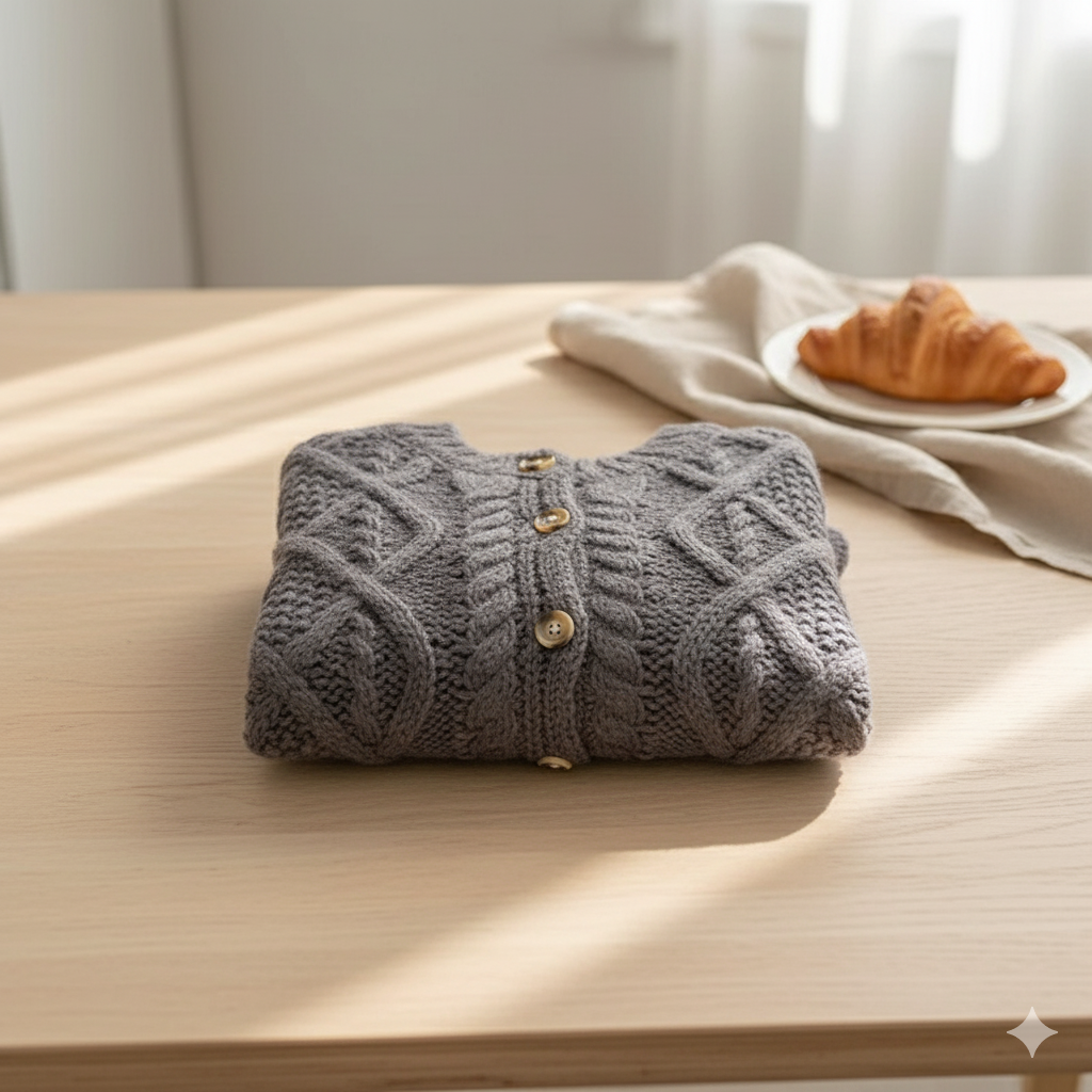 Chunky Knit Kids Cardigan