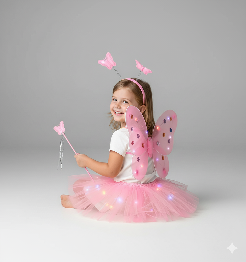 LED Fairy Costume Set for Girls