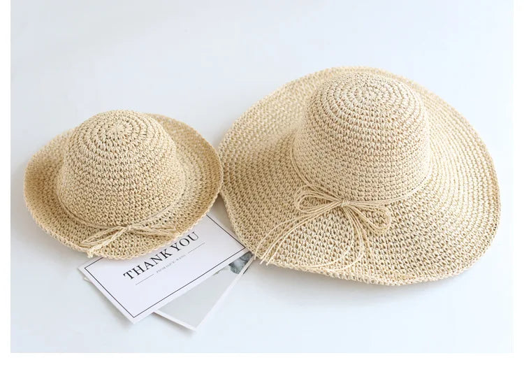 Matching Mom & Daughter Sun Hats - The Sunshine Duo