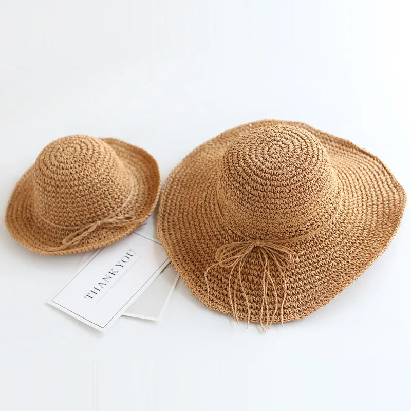 Matching Mom & Daughter Sun Hats - The Sunshine Duo
