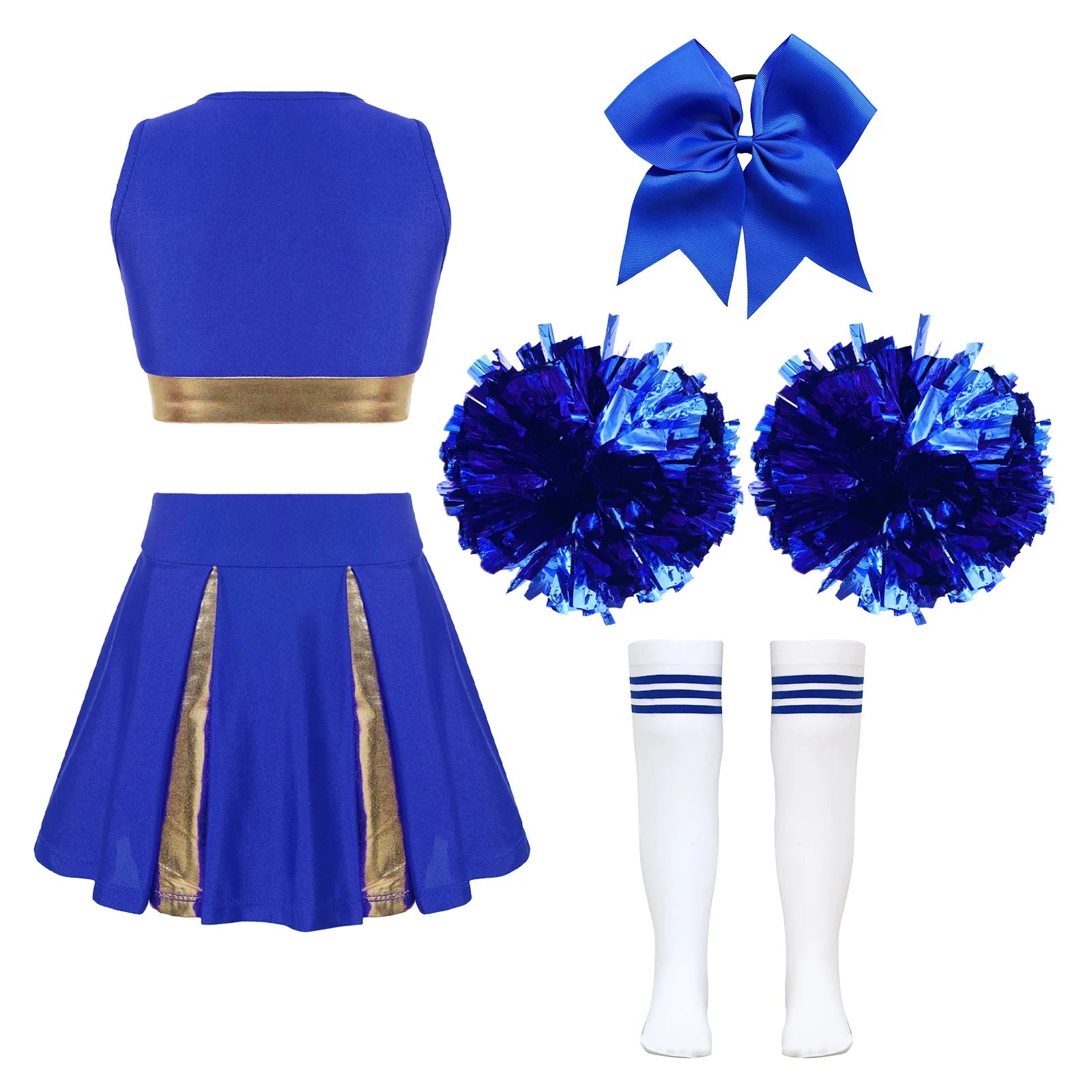 Kids Cheerleader Uniform Outfit