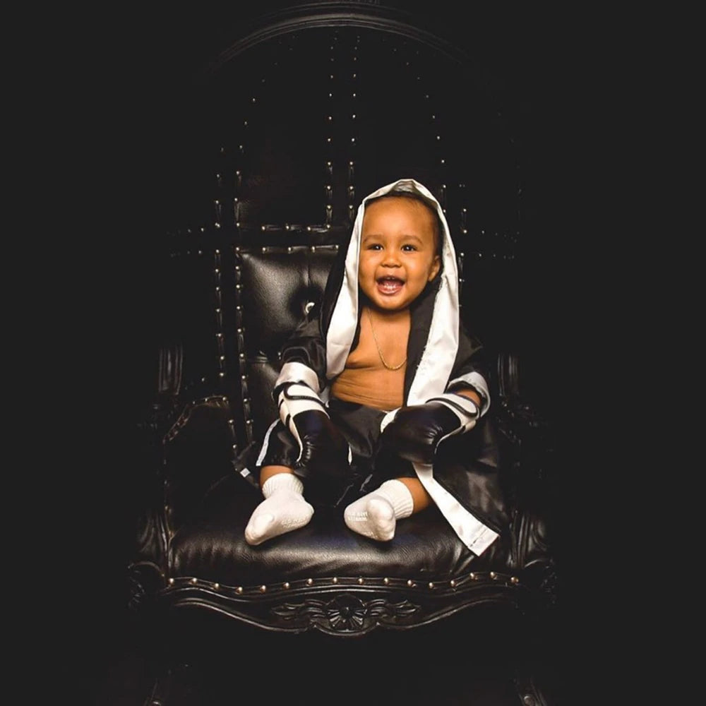 Baby Boxing Photography Outfit Set