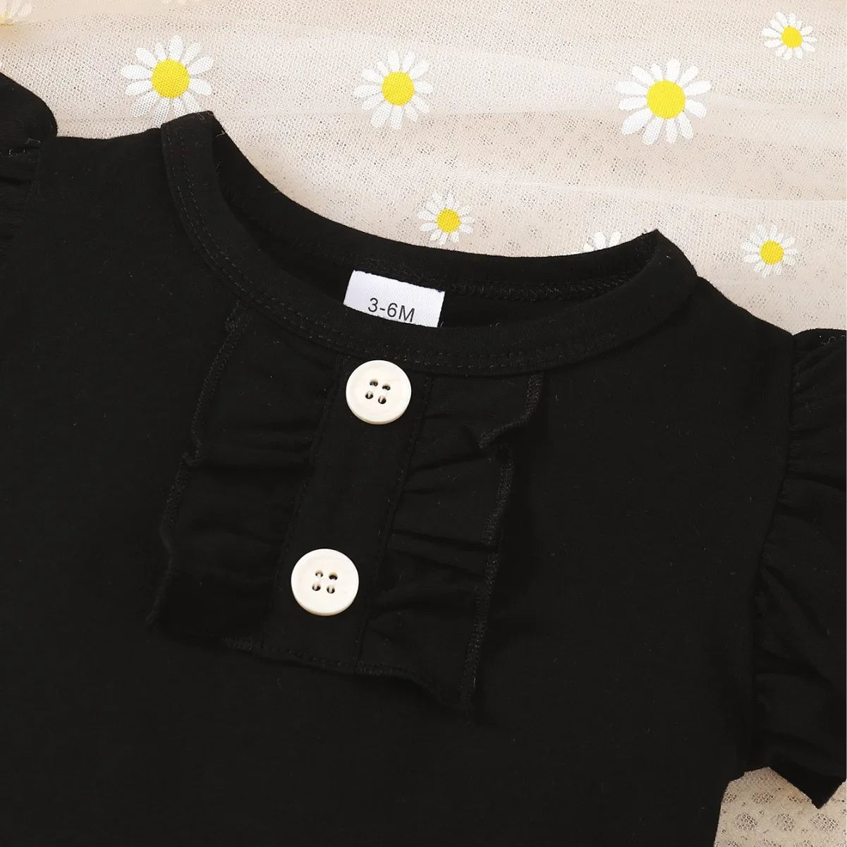 Baby Girl 2 Piece Romper and Leopard Shorts Set