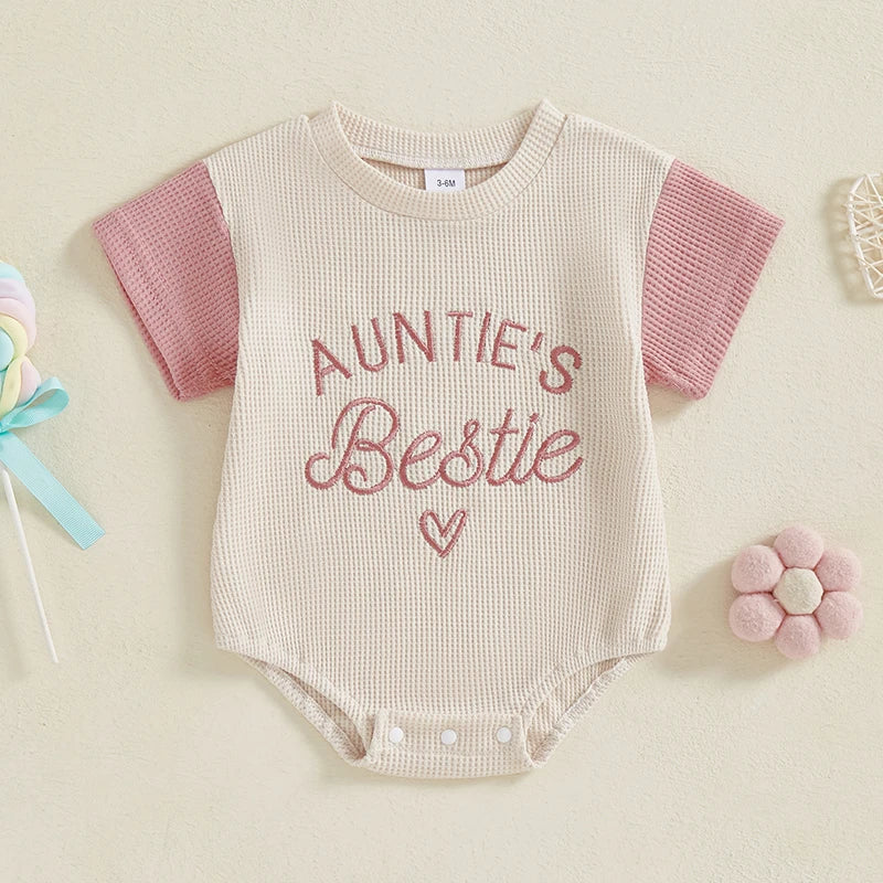 Auntie’s Bestie Baby Romper