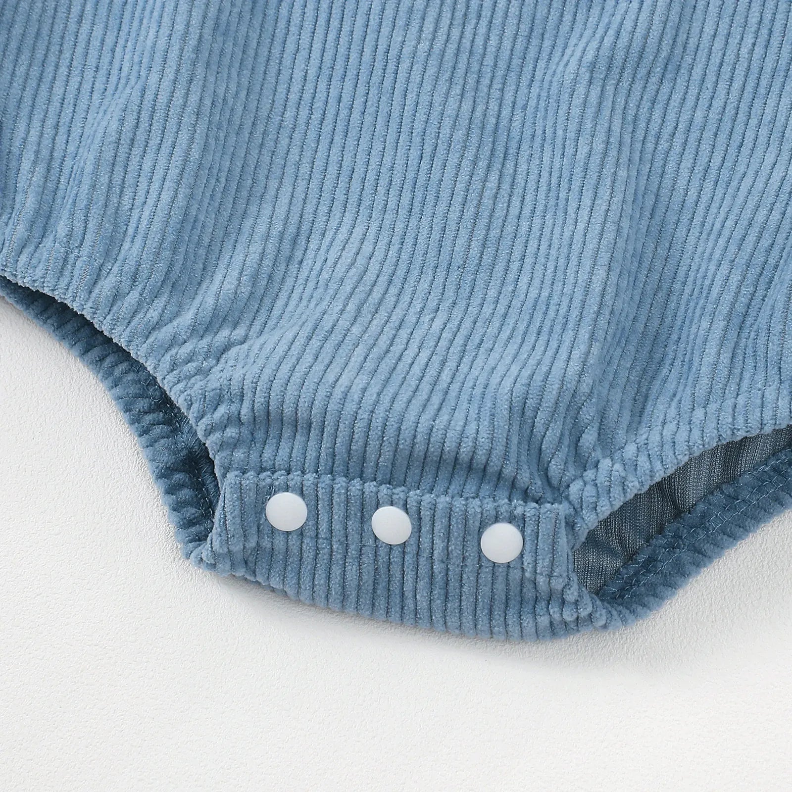 Rocking Horse Embroidered Corduroy Overalls