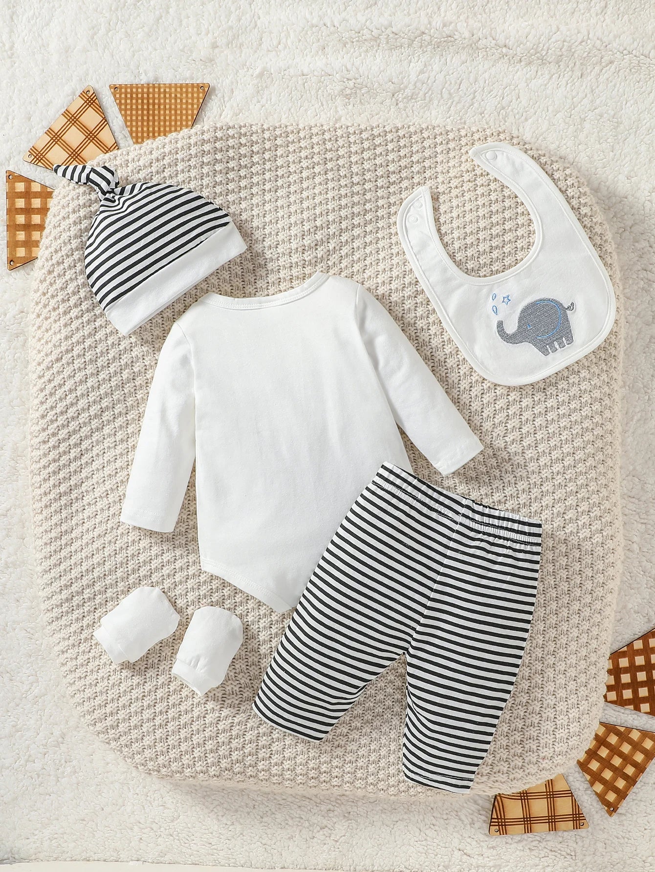 4-Piece Baby Boy Outfit Set