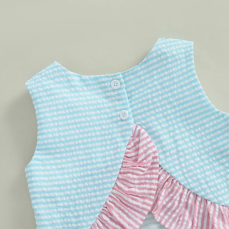 2 Piece Golf Cart Top and Bow Shorts Set