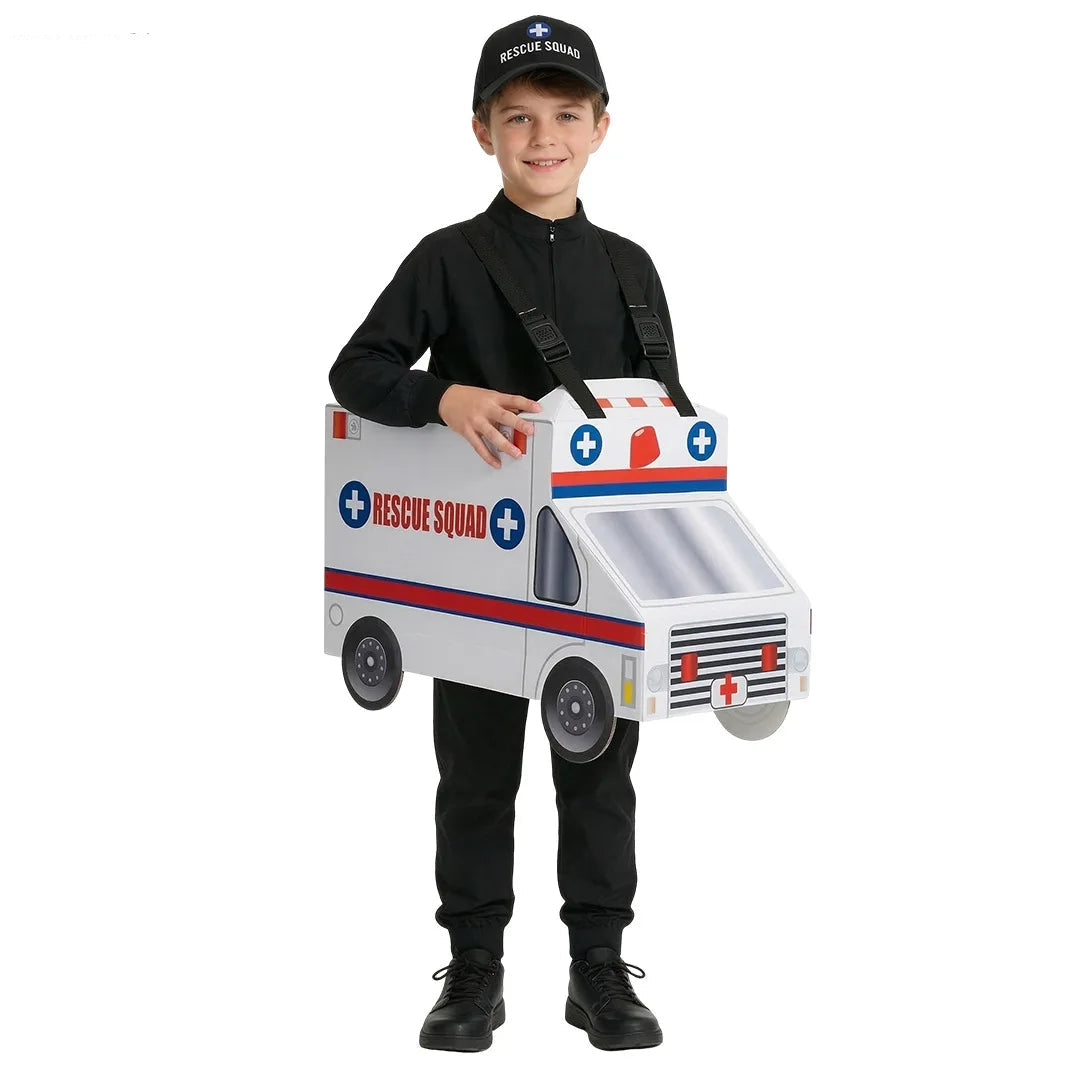 Kids Vehicle Costume with Hat