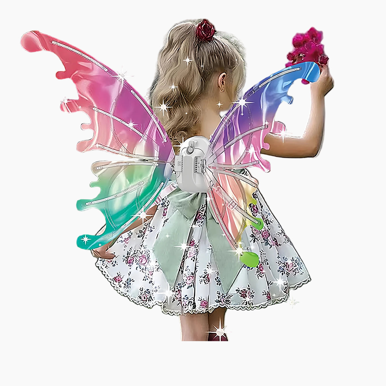 LED Butterfly Fairy Wings for Kids