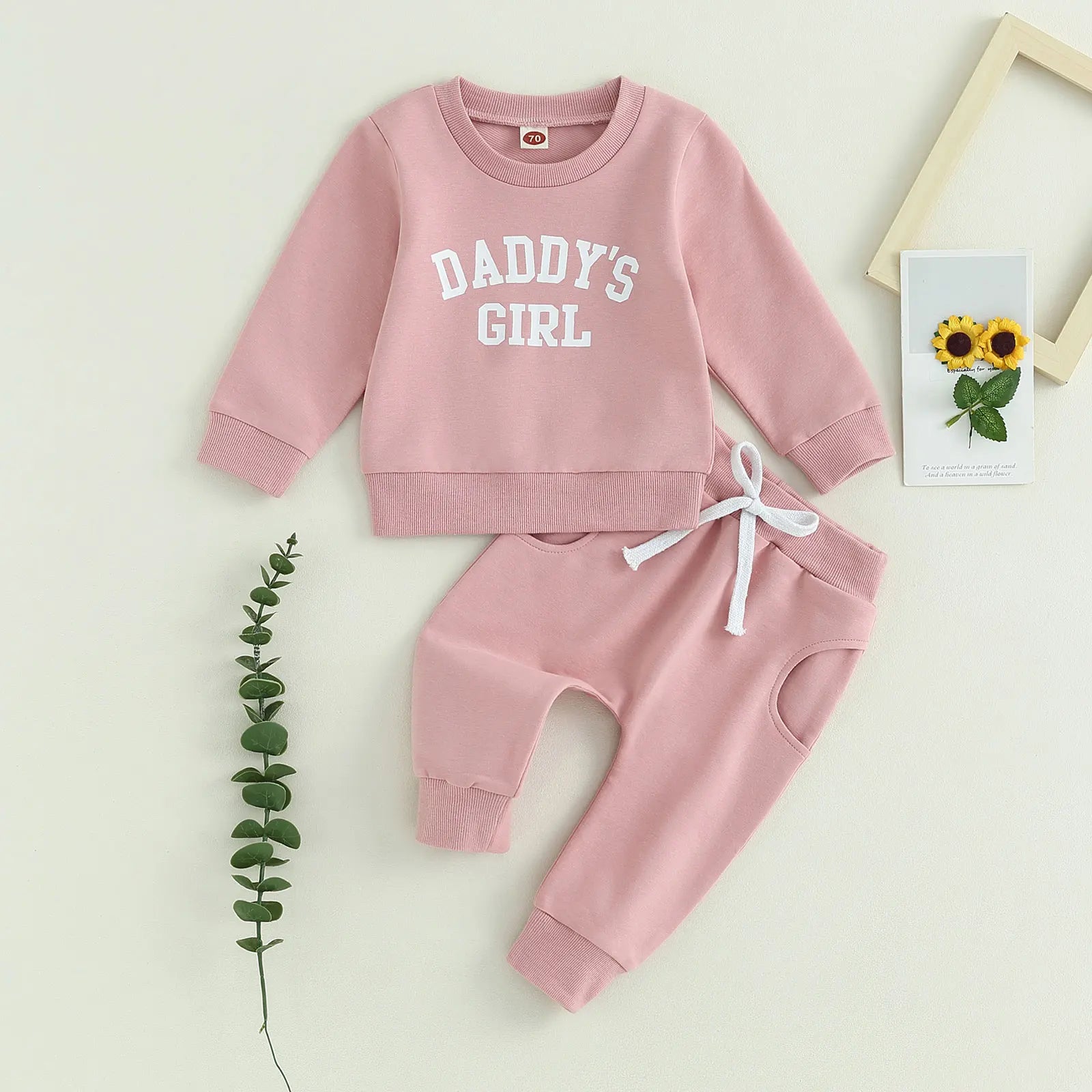 Daddy's Girl Toddler Sweatshirt and Pants Set