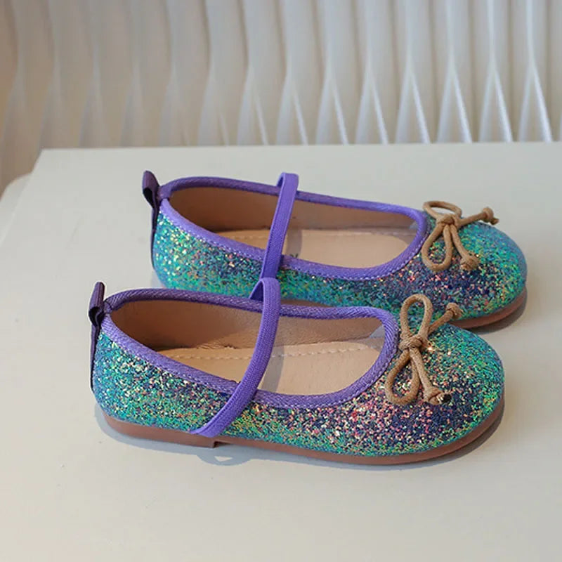 Glitter Mermaid Princess Dress Shoes for Girls