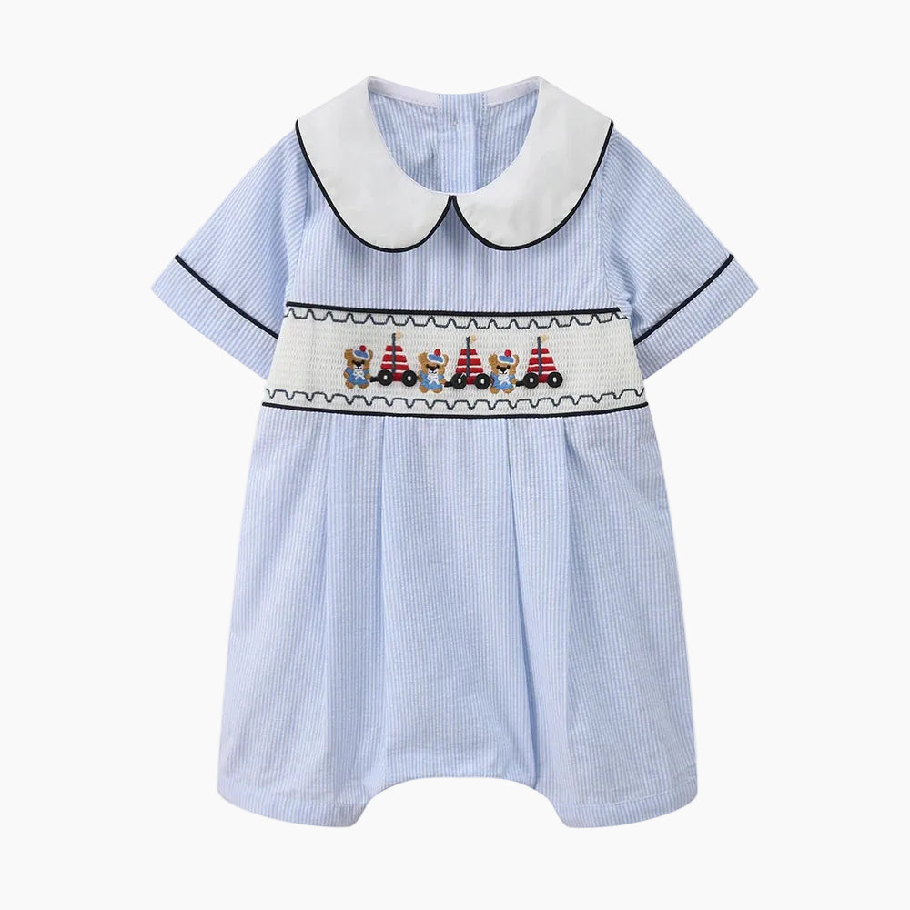 The Heirloom Smocked Romper