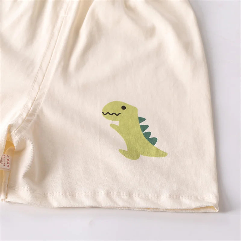 3D Appliqué T-Shirt & Shorts Set