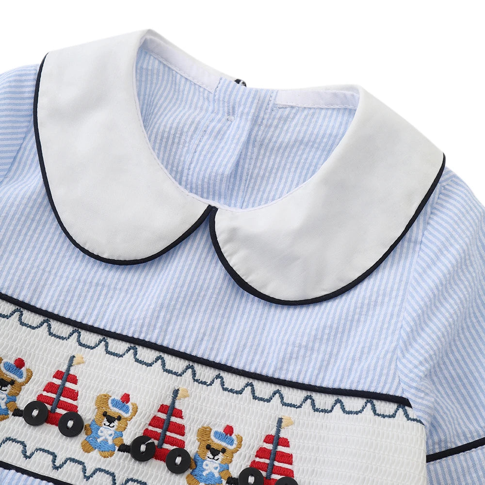 The Heirloom Smocked Romper