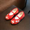 Girls' Embroidered Chinese Style Flat Shoes