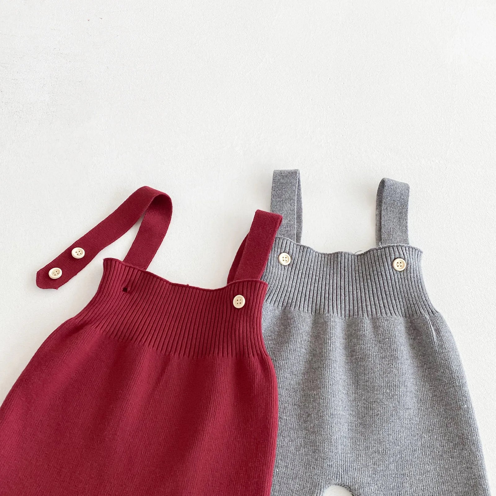 The Cozy Knit Overall & Hoodie Set