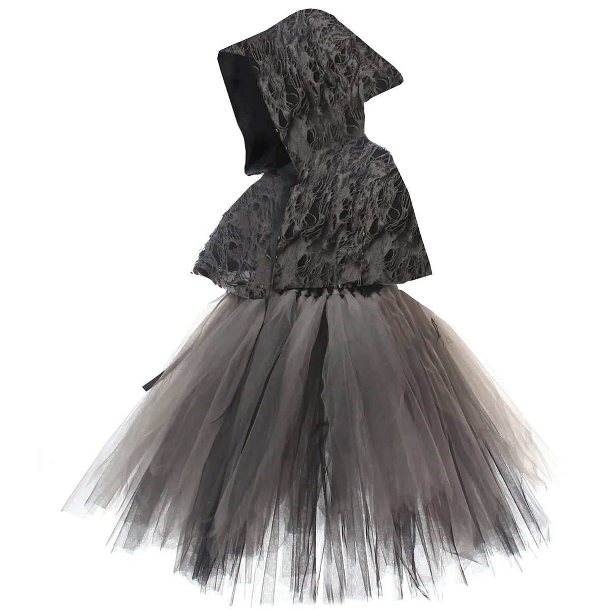 Girl's Gothic Reaper Deluxe Costume Set