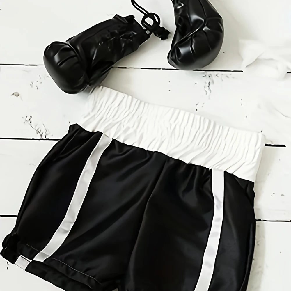 Baby Boxing Photography Outfit Set