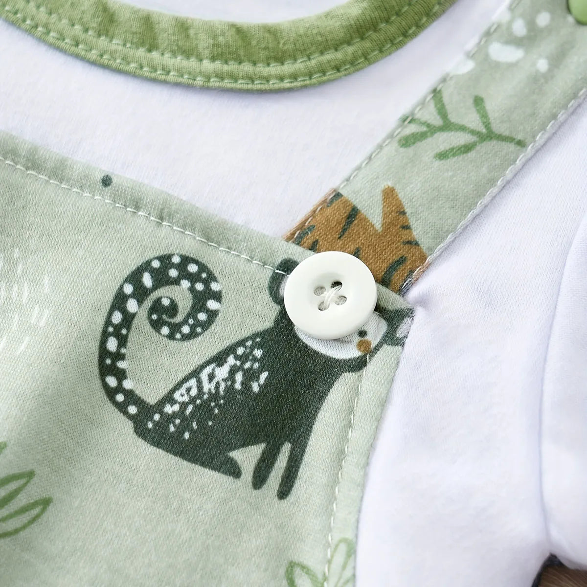 Infant Jungle Animal Romper