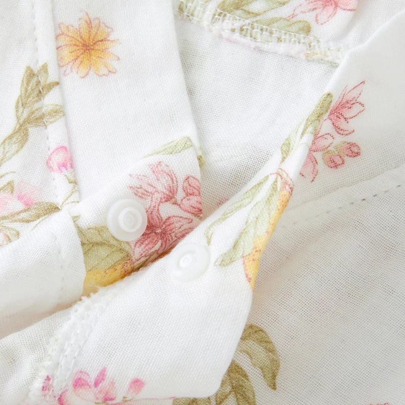 Baby Double Layer Muslin Kimono Onesie