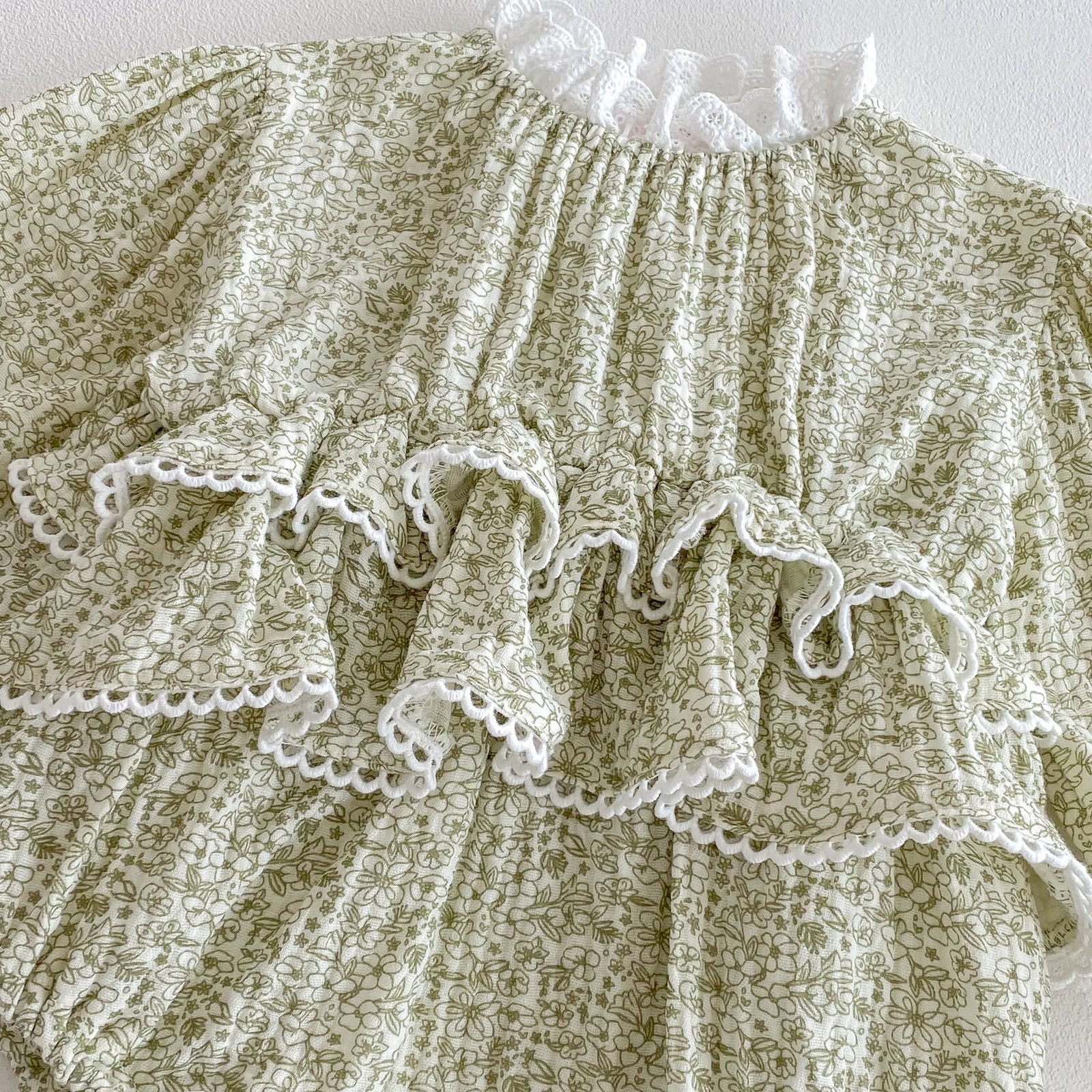 Sweet Lace Tulle Baby Romper Dress