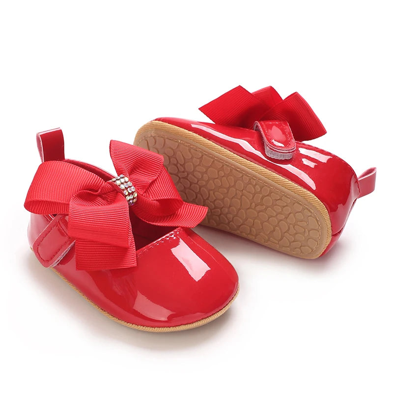Baby Girl Soft Sole Crib Shoes