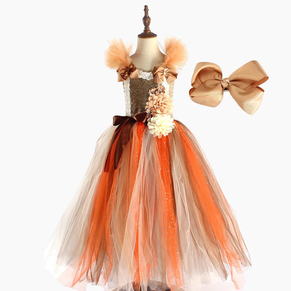 Fairy Gown with Sequin Bodice and Tulle Skirt