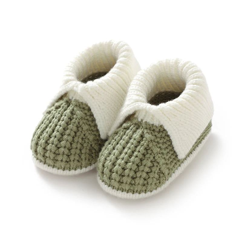 Handmade Knitted Baby Booties