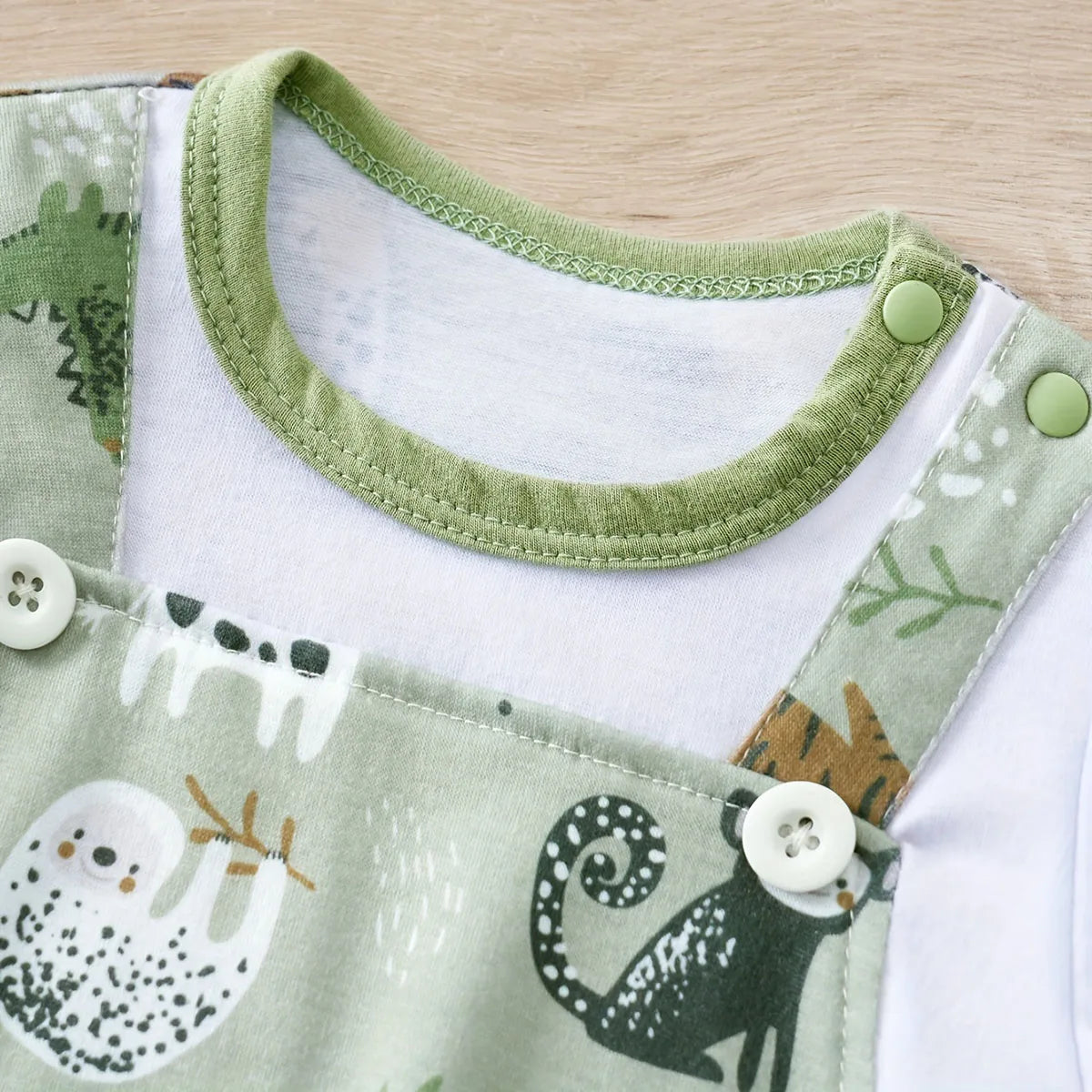 Infant Jungle Animal Romper