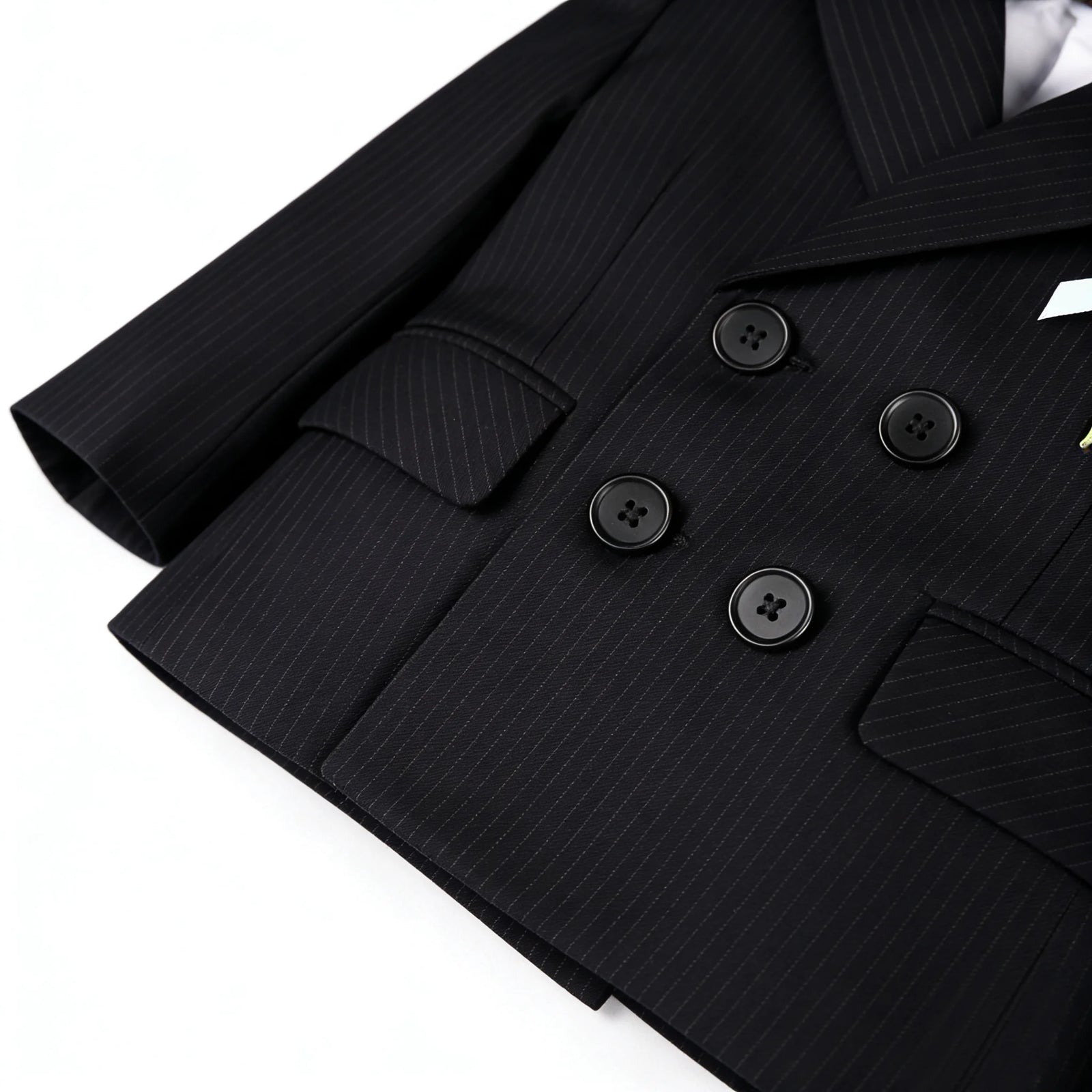 Toddler Boys' Striped Formal Suit Set
