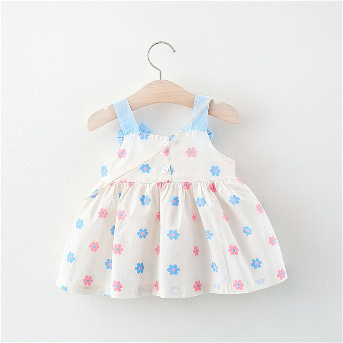 Summer Floral Bow Dress