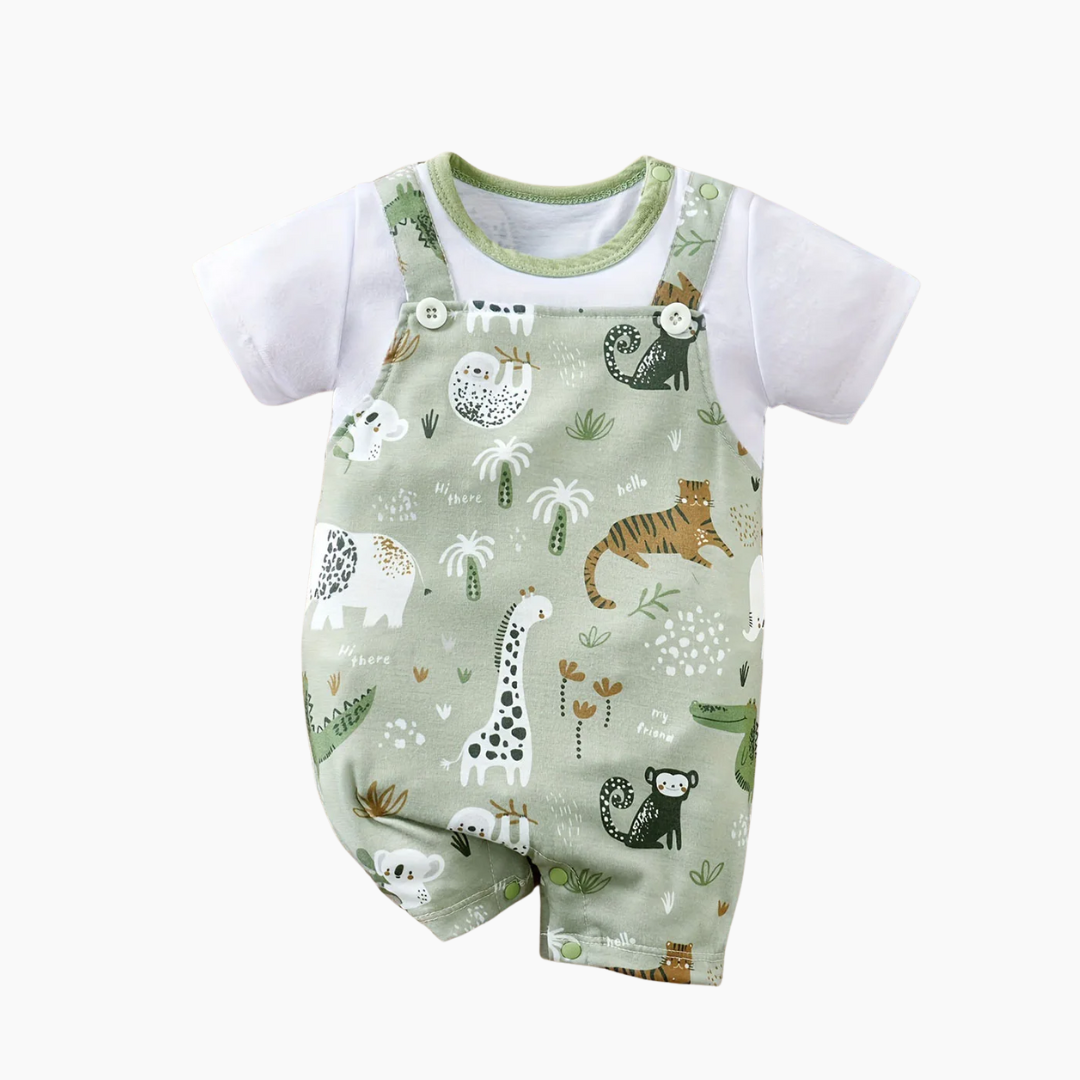 Infant Jungle Animal Romper