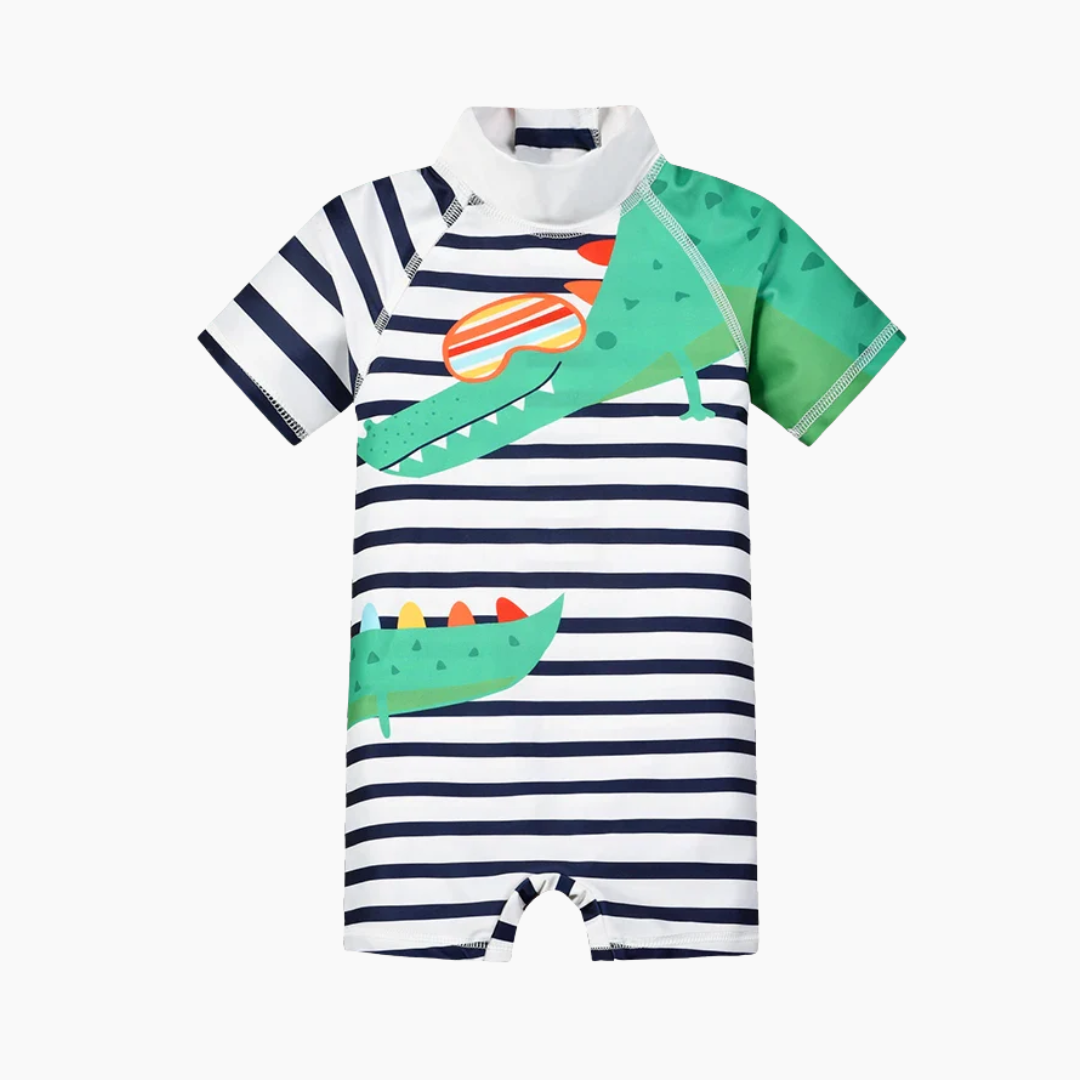 Short Sleeved Rash Guard Swimwear