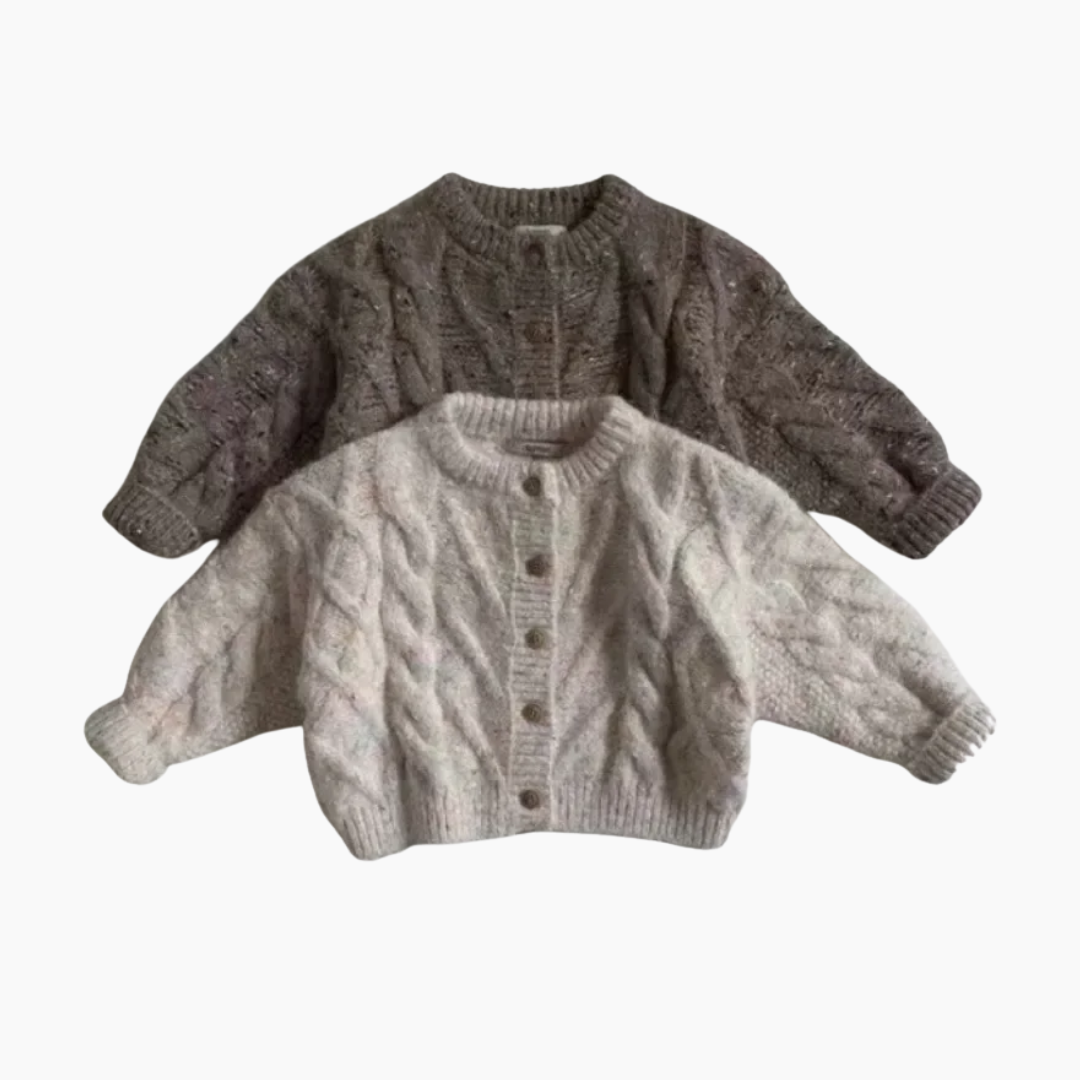 Cozy Knitted Baby Cardigan