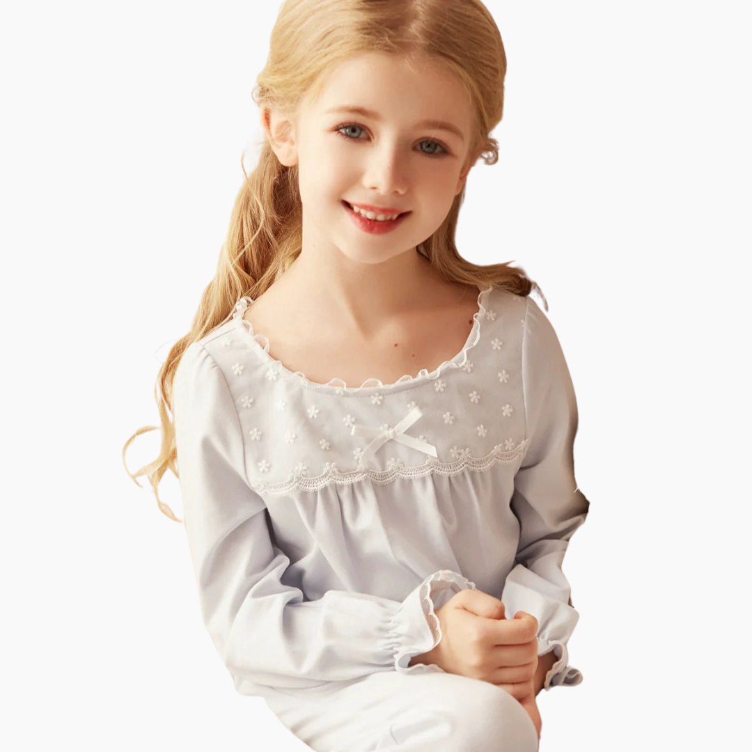 Princess Style Pajamas Set for Girls