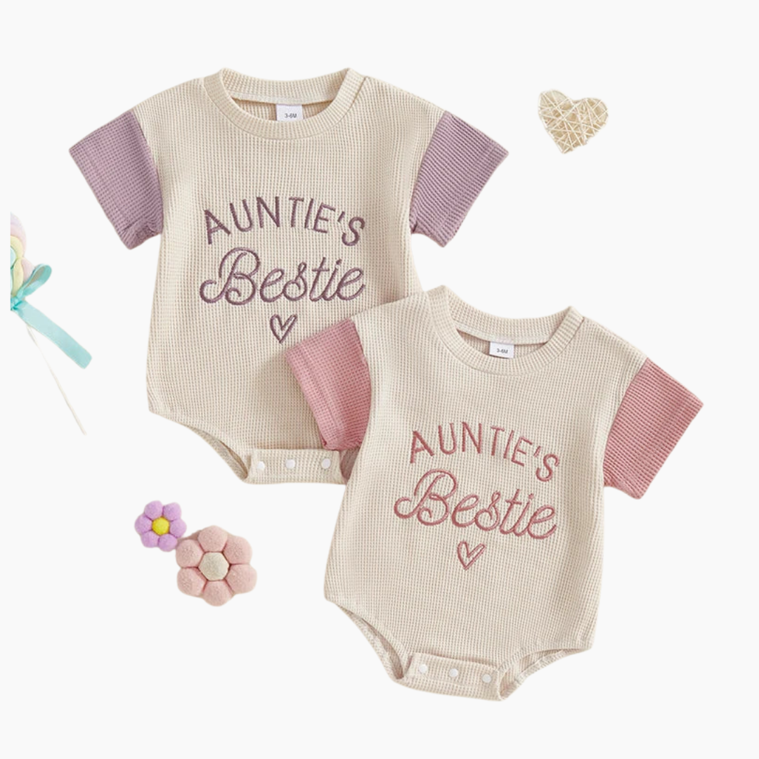Auntie’s Bestie Baby Romper