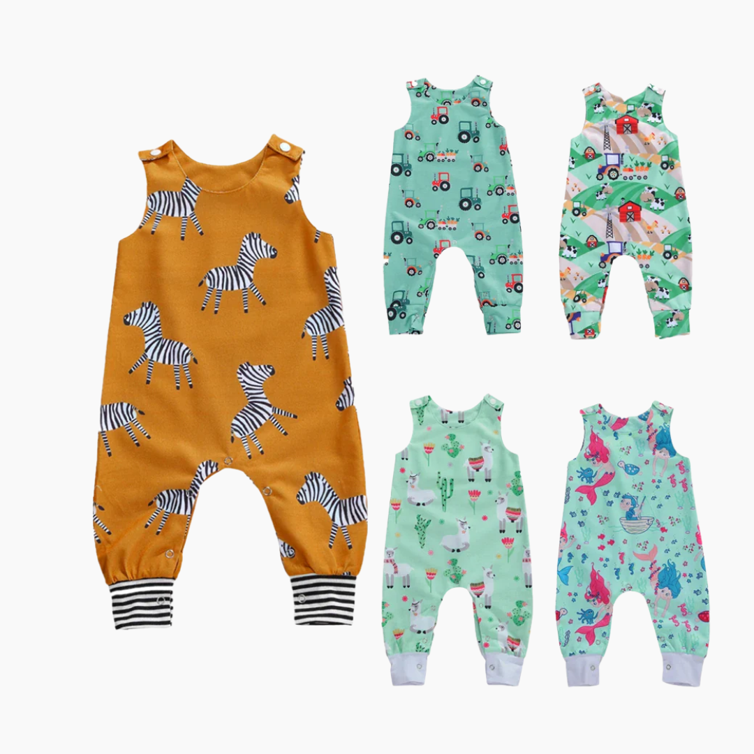 Sleeveless Baby Romper