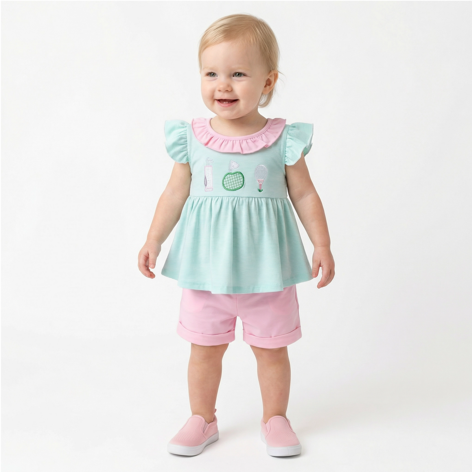 2-Piece Golf Motif Outfit