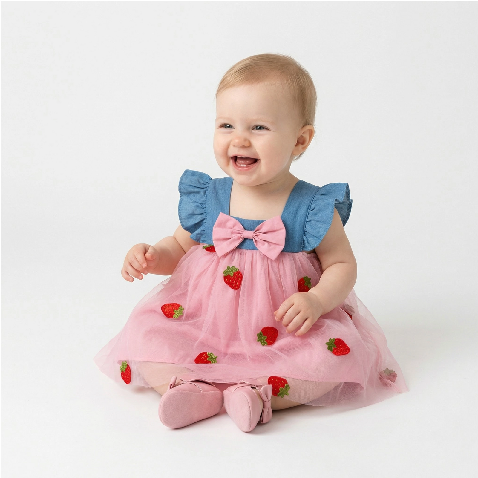 Embroidered Summer Princess Dress