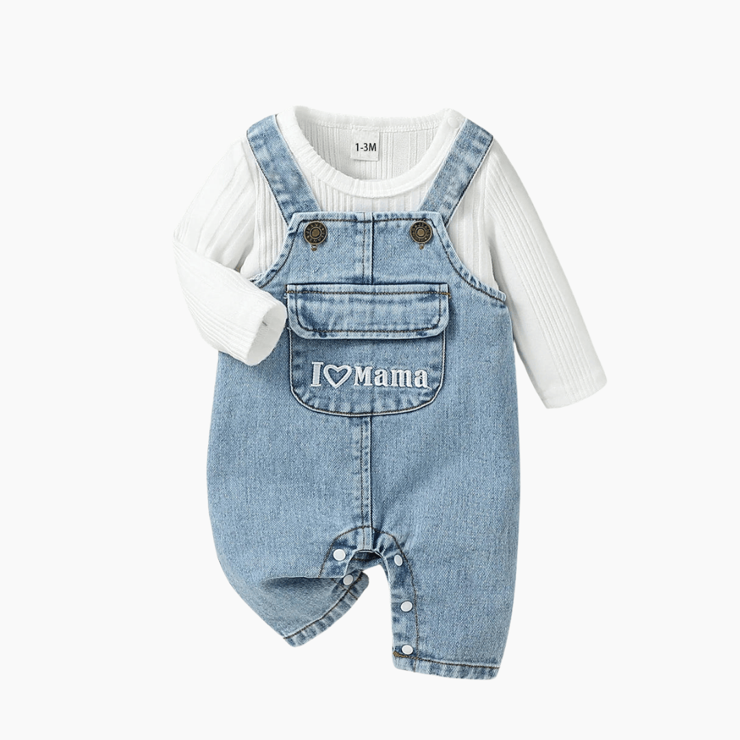 2-Piece Long Sleeve Baby Outfit Set